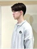 メンズ 王道センターパート