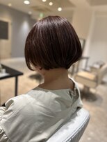 オルメント 天満 南森町(ORL'MENT)&nbsp;20代30代大人可愛い髪質改善グレージュストレートボブ透明感