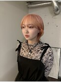 デザインカラーシャドールーツカラー裾カラーレイヤーカット