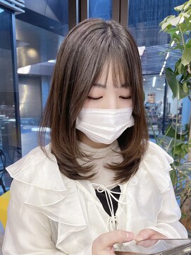 シティ(CITY) ミディアムレイヤー/ナチュラルレイヤー/前髪