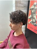 ツイストスパイラルパーマ/メンズカット/波巻きパーマ/札幌/大通