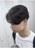 毛流れセンターパート