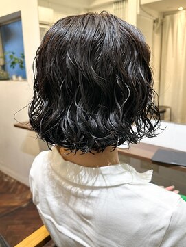 ラレイ ハラジュク(Lalei harajuku) 【白石】ボブパーマ/レディースパーマ/ボブスパイラルパーマ