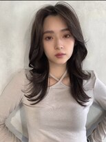 オリンテ バイ レシッド 表参道(orente by rcid)&nbsp;髪質改善顔まわりレイヤーカット酸熱ストレートこなれミディ