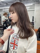 ニコ トウキョウ 渋谷(nico TOKYO)&nbsp;ミルクティベージュ/レイヤーカット/ケアブリーチ/透明感カラー