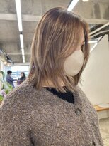 イット(it.) kana バレイヤージュ ミルクティーベージュ