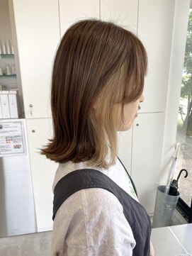 ラフ(laugh) イヤリングカラー/ベージュ