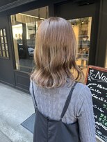 ノエル 池袋店(noel)&nbsp;【noel】manami×ブリーチなしベージュ