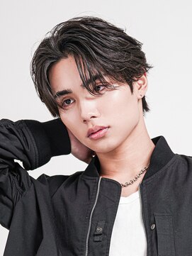 メンズヘアセンス 渋谷(MEN'S HAIR SENSE) フェザーパーマ/ニュアンスパーマ/センターパート