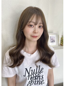 ブランシェ 春日井市民病院前店(BRANCHE) 韓国風レイヤー×オリーブベージュ