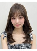 透明感カラー×似合わせレイヤーカット
