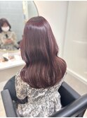 《韓国ヘア》ラベンダーピンク×ヨシンモリ