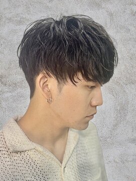 アノ 別府店(Ano.) 大分ニュアンスパーマセンターパートフェザーパーマ毛流れパーマ