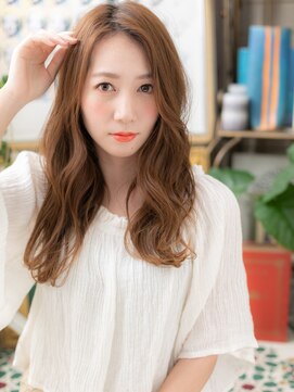 カバーヘア ブリス 川口(COVER HAIR bliss) アシンメトリー外国人風フリンジウェーブh4川口20代30代40代