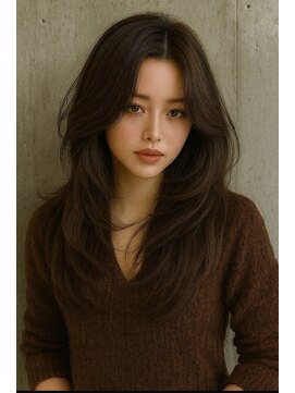 エル(LE) 『LE』顔周りレイヤー/ミディアムレイヤー/ロングレイヤー