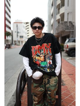 ハングアウト(Hangout) 短髪/U24割/メンズ/黒髪/スパイキーショート