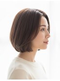 【30代40代50代】カットで決まる大人ボブ