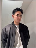 テーパーフェードspiky short