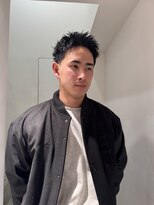 ニトバイアンキシム メンズ(nit by AHNKISM)&nbsp;テーパーフェードspiky short