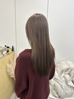 ディジョン 自由ヶ丘(Dijon)&nbsp;韓国顔まわりレイヤーカットグレージュオリーブベージュブラウン