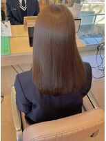 ウェーヴ 浜松小豆餅店(wave)&nbsp;初カラーも透明感バッチリな仕上がり！