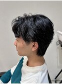 フェザー/サーフカール/センターパート/波巻きツイスパ