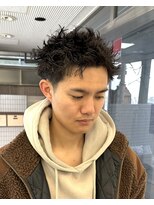 ウィル バイ ブラウン(Vir by Brown)&nbsp;MEN’S HAIR/ピンパーマ/スパイキーショート/藤沢美容院