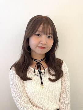 ジーナ 福岡天神(Zina) [Zina福岡天神]髪質改善/小顔/ダブルカラー/前髪/顔周り