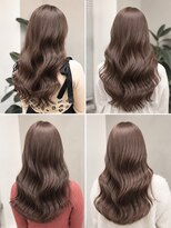 ルノヘアー(Lunohair)&nbsp;透明感チョコレートブラウン×大人くびれレイヤー