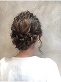 結婚式セット ヘアアレンジ