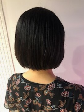 スタジオ アルファプラス 日暮里店(studio α+) ワンレンレイヤーボブ♪【スタジオアルファプラス日暮里】