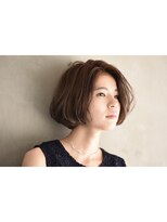 シャンティー(shanti)&nbsp;センターパートの★大人色気ボブパーマ★【shanti 石川】