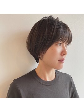 ツイギー 宮西店(TWiGGY) ショートボブとグレージュカラー