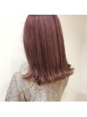 Pink lavender ブリーチ1回