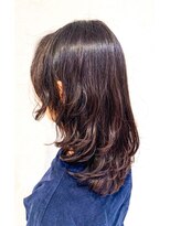 ジュネス 銀座(JYUNESU)&nbsp;小顔セミロング☆暖色系カラー