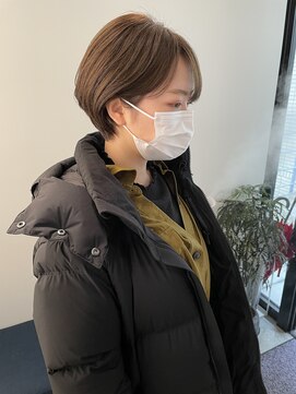 トレス(TRESS) クールショート/ショートボブ/ベージュカラー