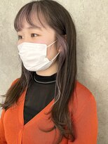 サンク 原宿 表参道(cinq)&nbsp;フェイスフレーミングホワイトアッシュエアリーミディ小顔20代