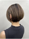 【人気NO.1】丸み大人ショートボブ☆束感ショート30代40代50代