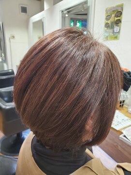 ブリング バイ スノードロップ 吉祥寺(BRING by Snowdrop) 前髪/マチルダボブ/ピンクベージュ/インナーグレージュ/吉祥寺