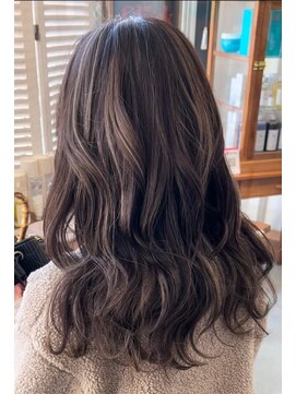 ヘアーアンドメイク グルック(hair&make Gluck) コントラストハイライト