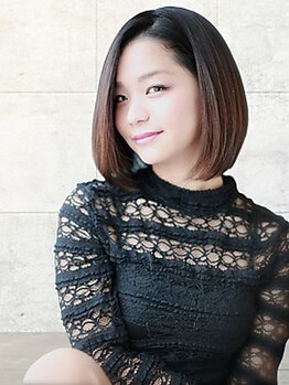 ヘアーアンジェ 伊達店(Hair ange)の写真/【カット+縮毛矯正+高濃度水素髪質改善Tr￥16500】ダメージを感じさせない最高クオリティのツヤと手触り＊