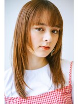 ハイレート ウニクス川越店(Hairate)&nbsp;【Hairate本川越】ビタミンカラーのオレンジカラー＊