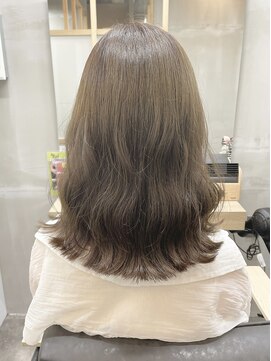 フレーム なんば店(FRAME) ▲オリーブベージュで透明感カラー▲