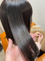 エクラートリアン 藤沢店(ECLART Lien) 縮毛矯正＆赤み消しカラー[藤沢/髪質改善]