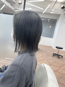 フロート 小阪店(float) 艶カラー　ヌナボブ チャンモリ ボブルフ