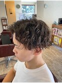 スパイラルパーマ
