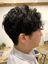 床屋 ノット(KNOT)&nbsp;パーマヘア■理容室/バーバー/メンズ/ヘッドスパ/シェービング