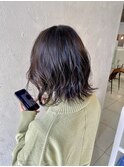 【 YUCCA 】大人可愛い20代30代40代外ハネ・/グレージュ