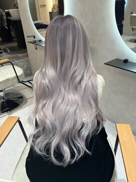 エヌ 梅田(enu) #ハイトーン#シールエクステ#梅田#バレイヤージュ#ギャル