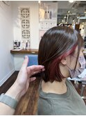 大人ピンクインナー